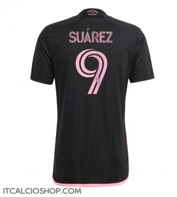 Inter Miami Luis Suarez #9 Seconda Maglia 2024-25 Manica Corta